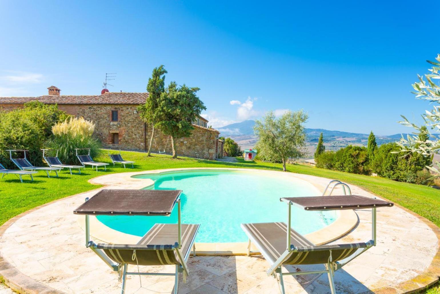 Villa Podere Belvedere シエーナ エクステリア 写真