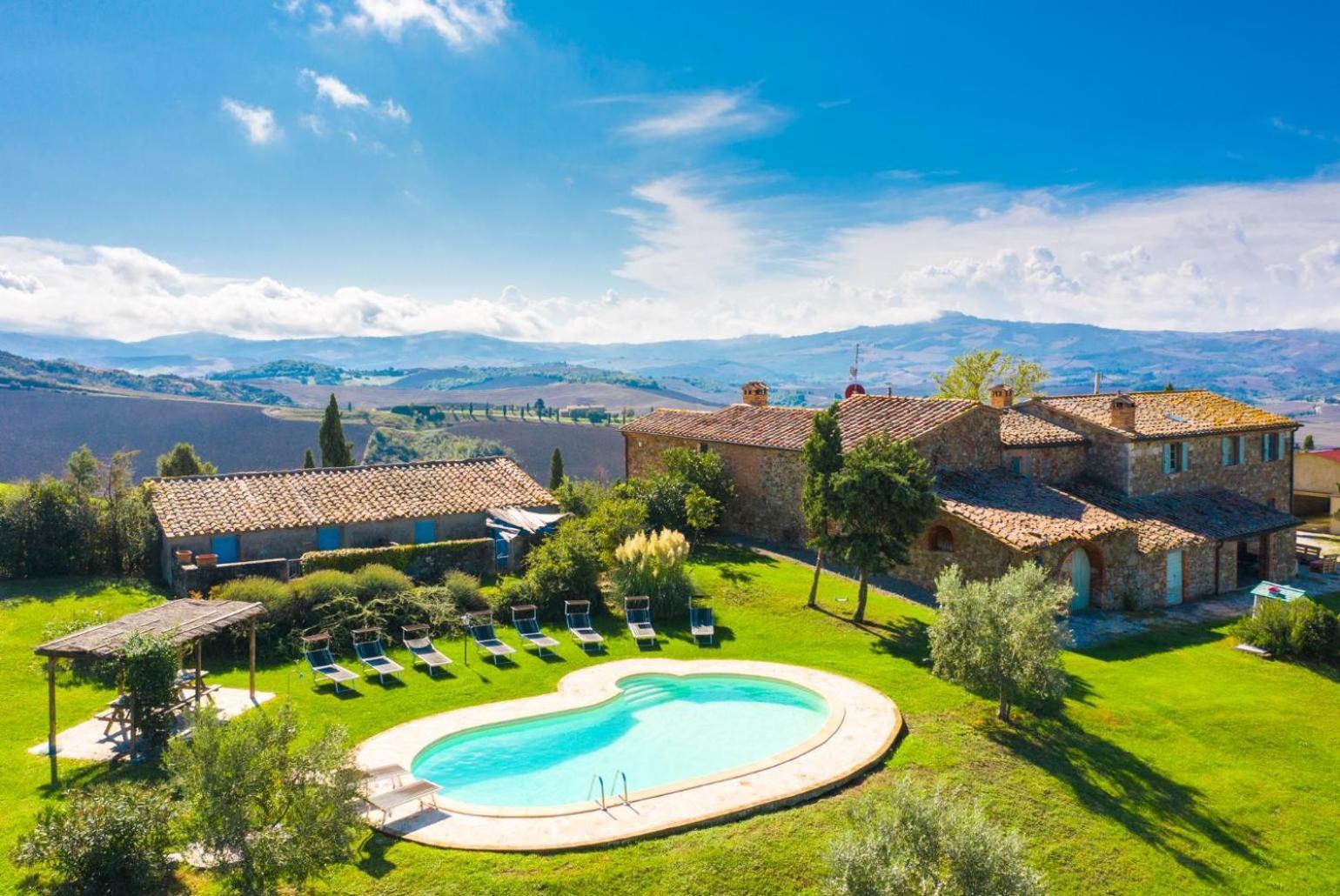 Villa Podere Belvedere シエーナ エクステリア 写真